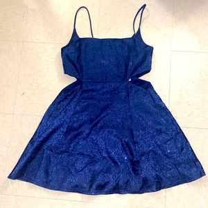 Lucy in the sky blue homecoming dress!